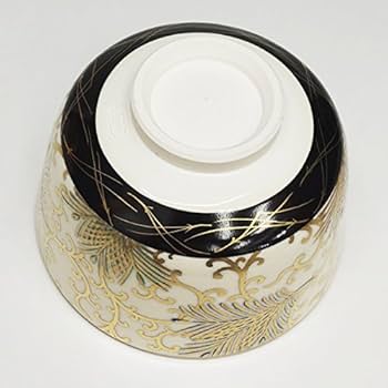 Amazon｜【茶道具/茶碗】色絵茶碗 松唐草 清閑寺窯 杉田祥平作